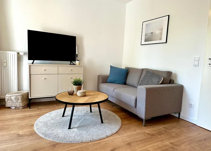 Lägenhet Gemuetliches 1r Mit Balkon, Parking, Tv Streaming Magdeburg